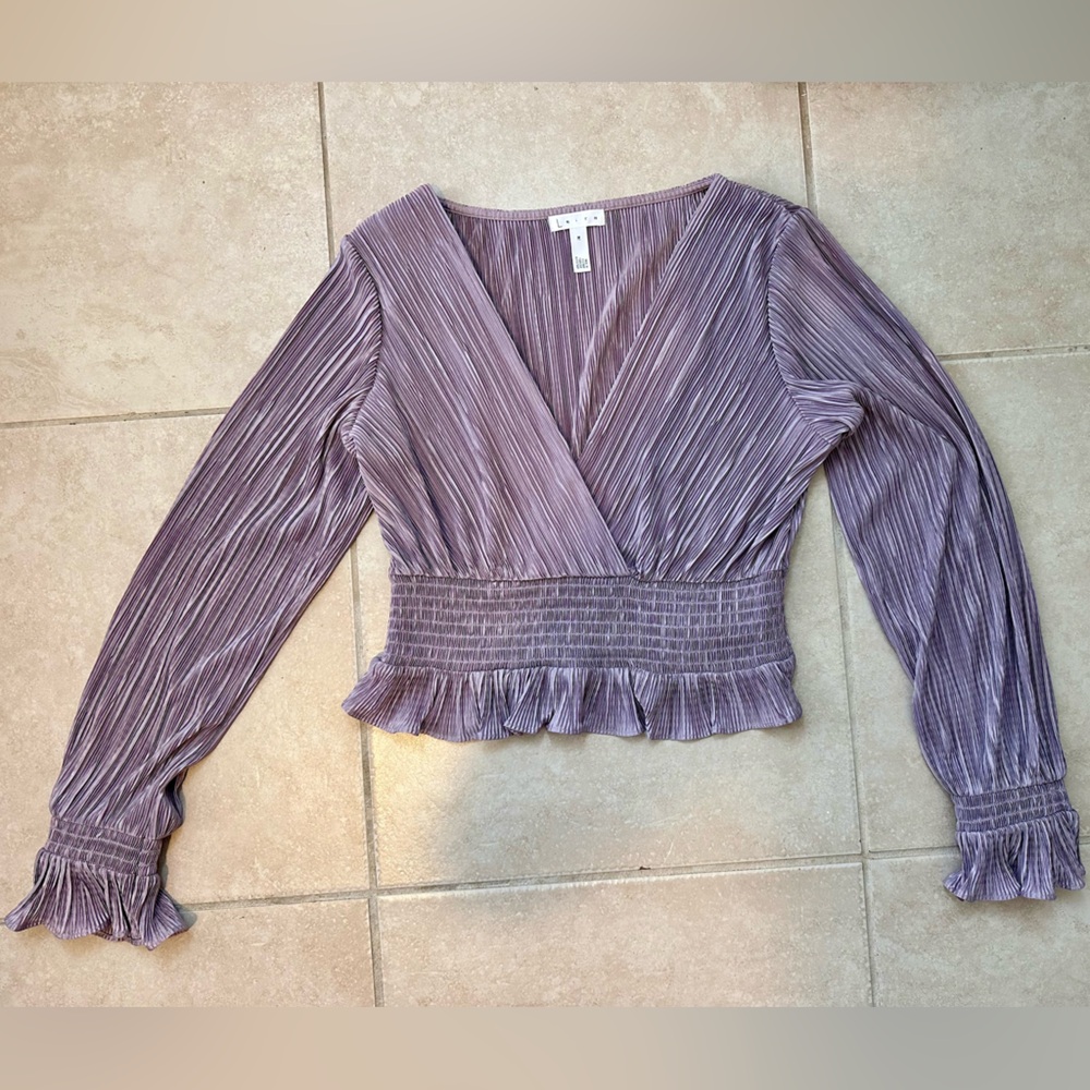 Leith Lavender Top
